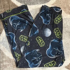 10/$20 *️⃣ Star Wars Black and Blue Pajama Bottoms with Darth Vader Design
